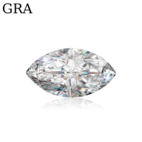 Top Quality Marquise Cut Moissanite Loose Stone 0.2-13ct Super White Certified Marquise Moissanite Diamonds Jewelry Material