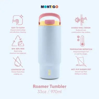 Montigo | Tumbler Palette Parade Collection Roamer Tumbler 33oz - 970ml Palette Blue