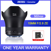 ZEISS Milvus 15mm f/2.8 ZE Lens Wide-angle Prime Full-frame for Canon EF Nikon F SLR Camera Like 5D SL3 T7 D750 D810 D610 Df
