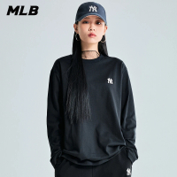 【MLB】小Logo長袖T恤 紐約洋基隊(3ATSB0134-50BKS)