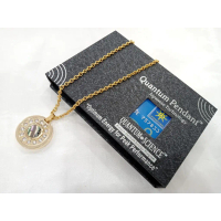 [ TERLARIS ] 1SET KALUNG KESEHATAN TERAPI ASLI ANTI VIRUS [ KALUNG-BOX-SERTIFIKAT ]/Quantum pendant 