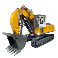 1/14 K970-200 Front Shovel Excavator Model Full Metal Front Shovel Remote Control Hydraulic Excavator Model Boutique Toy