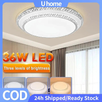 【Ready Stock COD】Ceiling Light 40cm/50cm Modern Led Panel Light Lampu Siling Hiasan 3 in 1 Led Panel