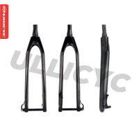 Full Carbon Fork 3K Matt/Glossy 26/27.5/29' MTB For Mountain Bikes Fork Carbon Bicycle Tapered Thru Axle 15x100mm Fork