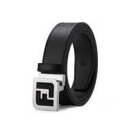 [สไตล์ใหม่ในสต็อก] เข็มขัดกีฬากอล์ฟหนังแท้สำหรับผู้ชาย รองเท้าธุรกิจแบบสบาย #   7018 #