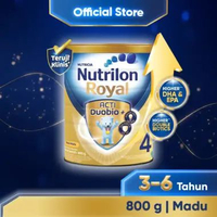 [12 / Ctn] Nutrilon Royal 4 Madu Susu Pertumbuhan 800 g