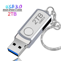 New Usb 3.0 2TB High Speed Pendrive 1TB Metal Cle Usb Flash Drive 512GB 2TB Portable SSD Memoria USB Pen Drive Free Shipping