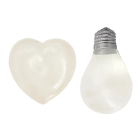 Đồ Chơi Bóng Đèn Trái Tim Bóp Tay, Đồ Chơi Mochi Mềm Mại Và Chống Căng Thẳng, Giảm Lo Âu, Thích Hợp 