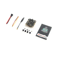 Happymodel x12 aio 5in1 1-2s controlador de vôo embutido blhelis 12a esc openvtx 400mw para zangões 