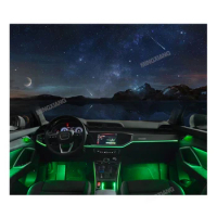 Atmosphere Light for Audi Q3 2019+ Car Ambient Lights accessories 256 Colours LED Ambient Light