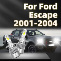 2Pcs 6000K H4 LED Headlight Car Lamps 26000LM Light Bulbs High Low Beam For Ford Escape 2001 2002 2003 2004