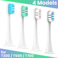 Replacement Brush Heads For xiaomi Mijia T300/T500/T700 Electric Toothbrush With Cap Sealed Packed Refill for Mijia Toothbrush