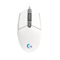 羅技 G102 -LIGHTSYNC遊戲滑鼠(白色) [大買家]