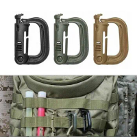 Outdoor Sports Tactical Multifunctional Mountaineering Quick Release Grimlock D Ring For Molle Gear