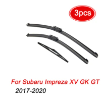 MIDOON Wiper LHD Front &amp; Rear Wiper Blades Set For Subaru Impreza XV GK GT 2017 2018 2019 2020 Windshield Windscreen 26"16"14"