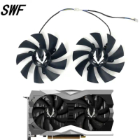 2PCS/set 87MM GA92A2H GFY09215M12SPA GTX 1660 1660Ti Cooling Fan For Zotac RTX 2060 2070 SUPER Mini Video Card Cooler Fan