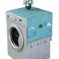 L Free Shipping 10 kg washing machine cover drum fully automatic washing machine cover refrigerator dust cover universal cover