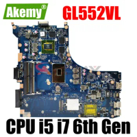 GL552VL GTX965M i5-6300HQ i7-6700HQ CPU Mainboard For ASUS ROG GL552VW GL552 GL552VX GL552V ZX50V Laptop Motherboard