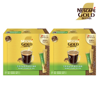 NESCAFE 雀巢咖啡 金牌微研磨咖啡隨行包雙口味組2g x32入/盒(共2盒)