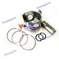 For HINO EH700 EH700T Piston Kit With Ring Set 04010-0169 KL52S K-FD158 K-FD171 Trucks EH700 Diesel Engine Parts
