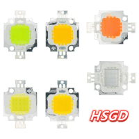 200pcs 10W LED chip Integrated High power 10w LED Beads 10W Red/BLUE/GREEN/YELLOW/WHITE/WARM WHITE 10W LAMP BEADS
