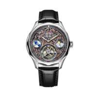 The Palace Museum watch co-branded with the sunrise series of multi-function flywheel mechanical watch