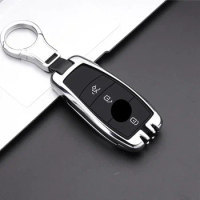 Car Key Case Holder For Mercedes Benz E Class W213 E200 E300 C260 A200L GLC260L Car Interior Accessories