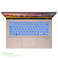 Silicone Keyboard Protector Skin Cover for ASUS ZenBook 14 UM433DA UM433D UM433 DA UX433FA UX433FN UX434FN UX434 UX433FAC UX433