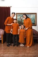 AMK Sarimbit Keluarga Set Muqatah Series Terracota Koko Pria L