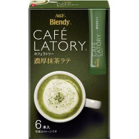 日本 AGF Blendy 即沖濃厚抹茶拿鐵 72g(6條入)