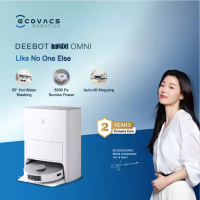 Ecovacs Ecovacs DEEBOT T20 OMNI Robot Vacuum Cleaner Sapu Vacum Pel Vakum Mop
