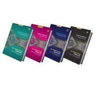Al-Qosbah - Al Quran Mubayyin Tematik Sambung A5 (Uk. Sedang) kertas HVS Transliterasi Latin Perkata