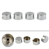 4PCS Zinc Alloy Round Knob Gas Cooktop Handle Kitchen Cooktop Ovens Electric Stoves Rotary Switch Kitchen Parts