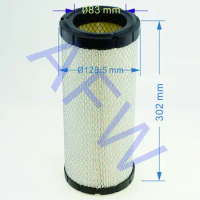 2-3T 700 series air filter，H99Y1-00311X/K1330 PU，For HELI TCM-700series balance weight type forklift truck with engine
