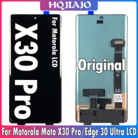 Original 6.7" For Moto X30 Pro LCD XT2241-1 Display Touch Screen Digitizer Assembly For Motorola Edge 30 Ultra Display Repair