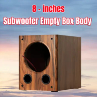 DIY Audio Modification,D08-8 Inch Speaker Empty Box Body, Passive Subwoofer Wooden Shell, Suitable for Installing HiVi Speakers