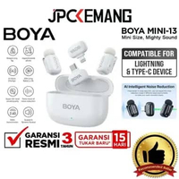 JPC KEMANG Boya Mini USB-C / Lightning Port / Camera TX+TX+RX Wireless Microphone BoyaMini GARANSI R
