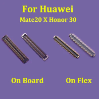 2Pcs Usb Charger Charging Dock Port Flex FPC Connector For Huawei Mate20X Mate 20X Mate 20 X Mate20 Honor 30 On Board Plug 60pin