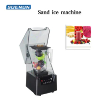 Commercial Blender Juicer Smoothie Machine With Cover Crushed Ice Soy Milk Machine Grains Electric Blender Juicer