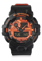 G-shock Casio G-SHOCK Jam Tangan Pria - Black Orange - Resin - GA-700BR-1ADR