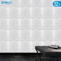 12pcs 30x30cm 3D wall sticker decoration living room ceiling 3d wallpaper 3d wall panel mold bathroom kitchen waterproof tile