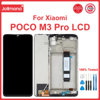 6.5" POCO M3 Pro Display Screen, for Xiaomi POCO M3 Pro M2103K19PG LCD Display Touch Screen Digitizer With Frame Replacement