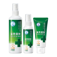 【曼秀雷敦】派卡瑞丁強效防蚊乳液噴霧組(乳液+噴霧60mL+120mL 防蚊液)