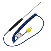 TECPEL 泰菱 TPK-03S 短型溫度測棒 K型探針式熱電偶 液體溫度棒 插入式溫度測棒