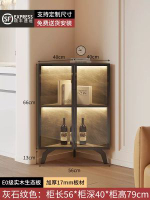 實木角櫃轉角櫃牆角儲物櫃客廳酒櫃轉角沙發邊櫃三角櫃訂製儲物櫃