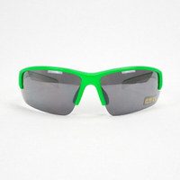 [C802-GR] 太陽眼鏡 單車墨鏡 護目鏡 抗UV400 運動型 台灣製 出清品 綠