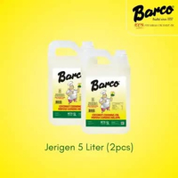 Paket Hemat!! 2 Pcs Minyak Goreng Kelapa Barco Jerigen 5 liter