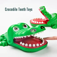 Crocodile Teeth Toys, Game For Kids, Alligator Biting Finger Dentist Games Funny, Kids Toys Halloween/Christmas Gift