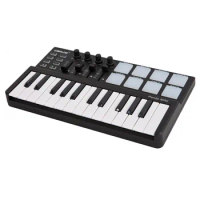 High Quality Panda mini Portable Mini Keyboard and Drum Pad 25-Key USB MIDI Controller MIDI Keyboard Piano