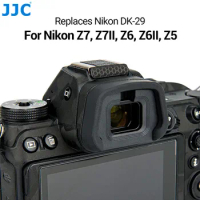 JJC Camera Eyecup Eyepiece Viewfinder Eye Cup for Nikon Z6II Z7II Z7 Z6 Z7 II Z6 II Z5 Eyeshade Accessories Replaces DK-29